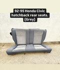92-95 Honda Civic Hatchback Rear Seats