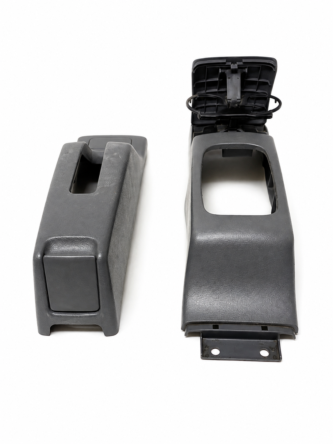 1992–1995 Honda Civic OEM Shifter Cup Holder & Parking Brake Console – Gray
