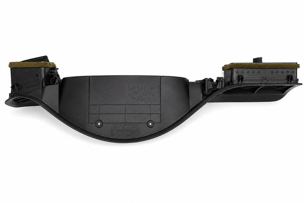 1992–1995 Honda Civic EG EG9 EJ1 OEM Dash Gauge Cluster Vent Cover Bezel Assembly