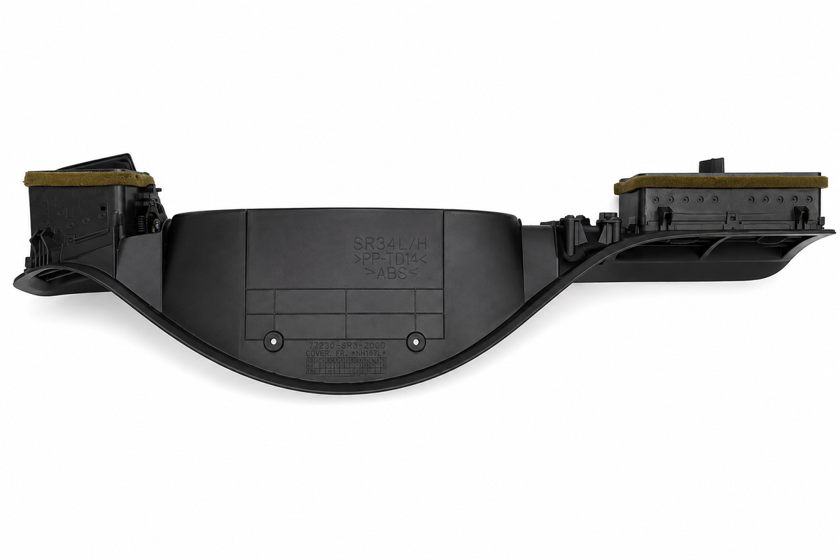1992–1995 Honda Civic EG EG9 EJ1 OEM Dash Gauge Cluster Vent Cover Bezel Assembly