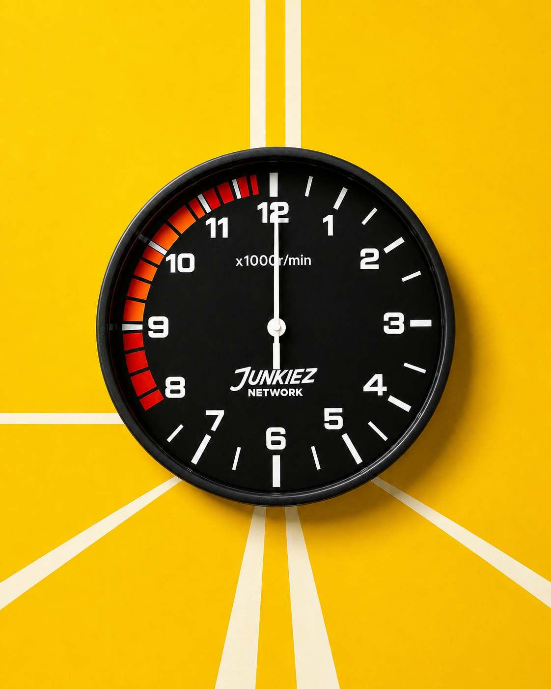 92-95 Civic Tachometer Wall Clock